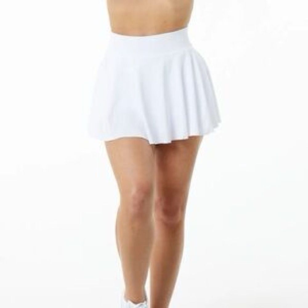 Alphalete White Tennis Athletic Skirt